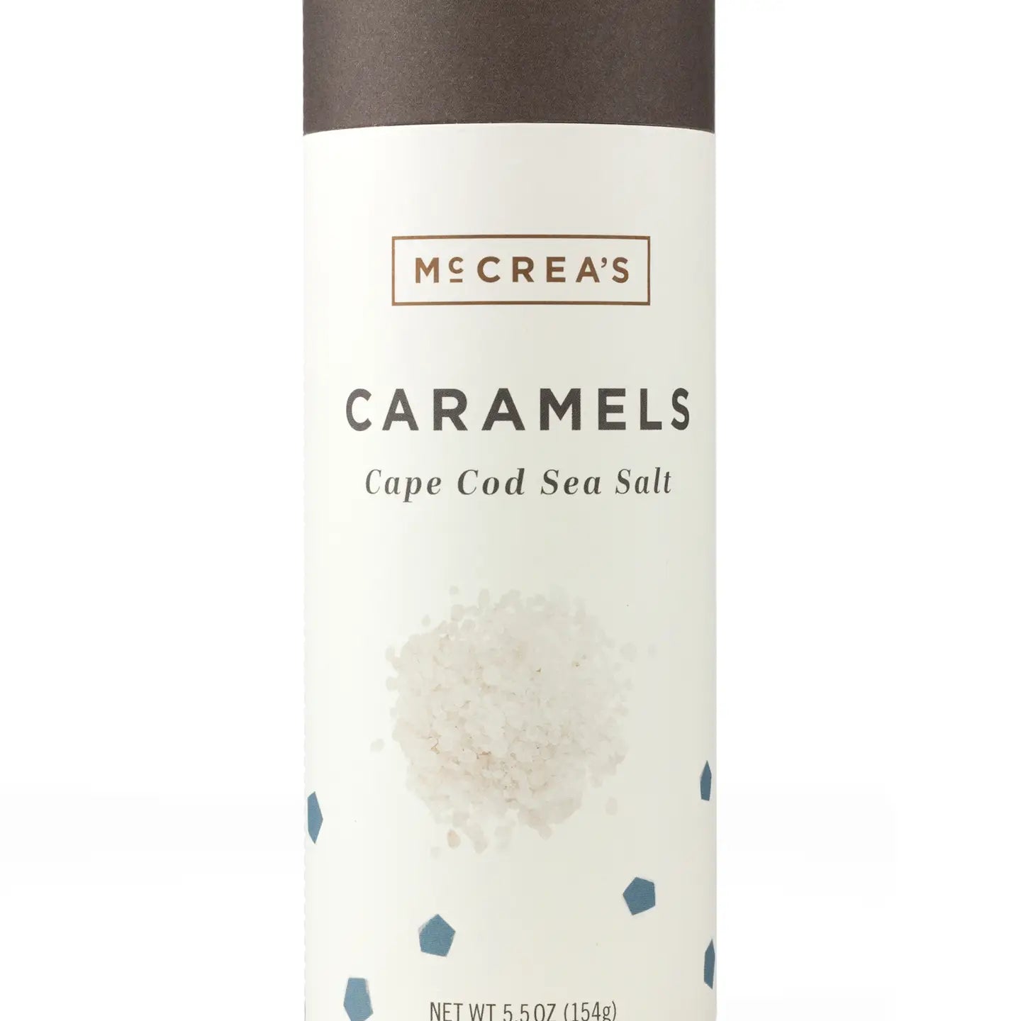 McCrea's Caramels Tall Tube - Cape Cod Sea Salt
