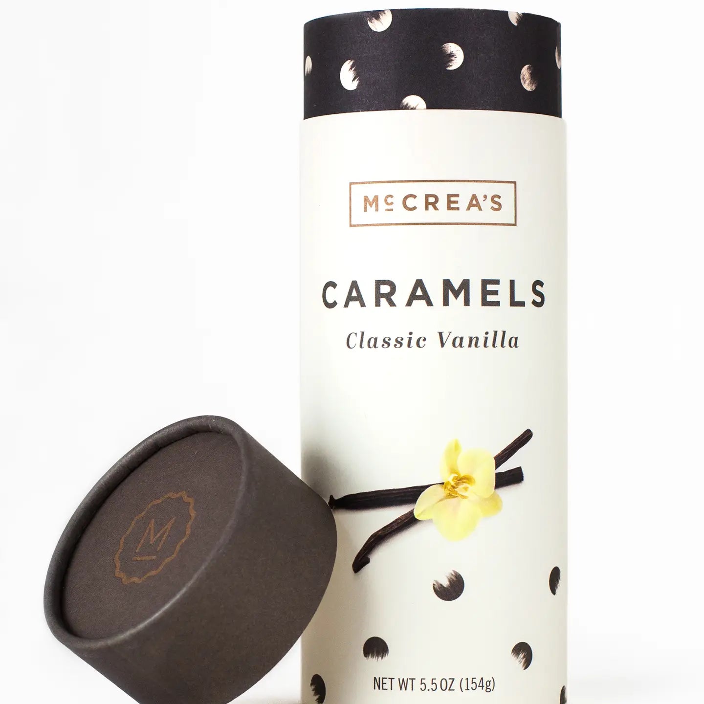 McCrea's Caramels Tall Tube - Classic Vanilla