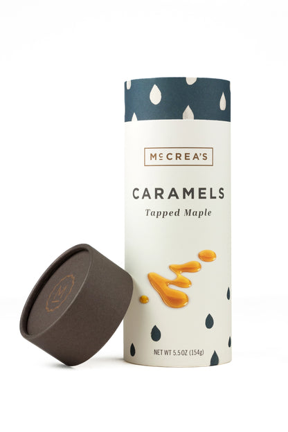 McCrea's Caramels Tall Tube - Tapped Maple