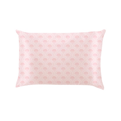 Bye Bye Bedhead Silky Satin Pillow - Pink Dreams
