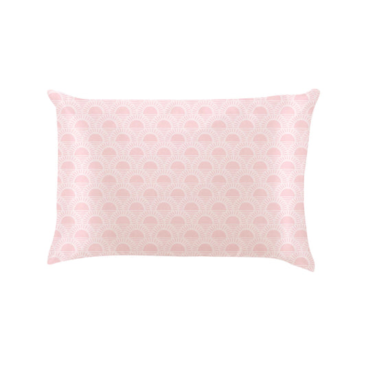 Bye Bye Bedhead Silky Satin Pillow - Pink Dreams