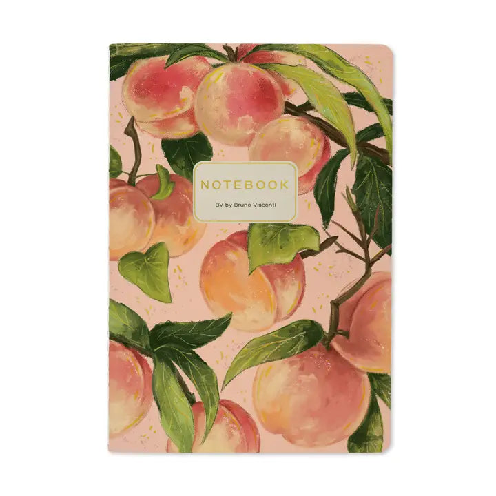 Notebook 8x6 - Peaches On The Tree
