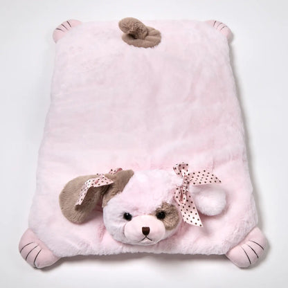 Belly Blanket - Wiggles Pink Puppy
