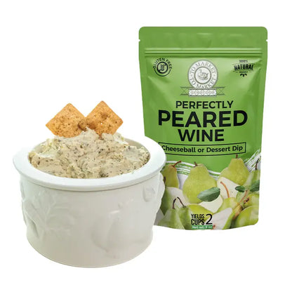 Dip Mix - Perfectly Peared Wine - Cheeseball