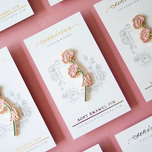 Enamel Pin - Sweet Peas