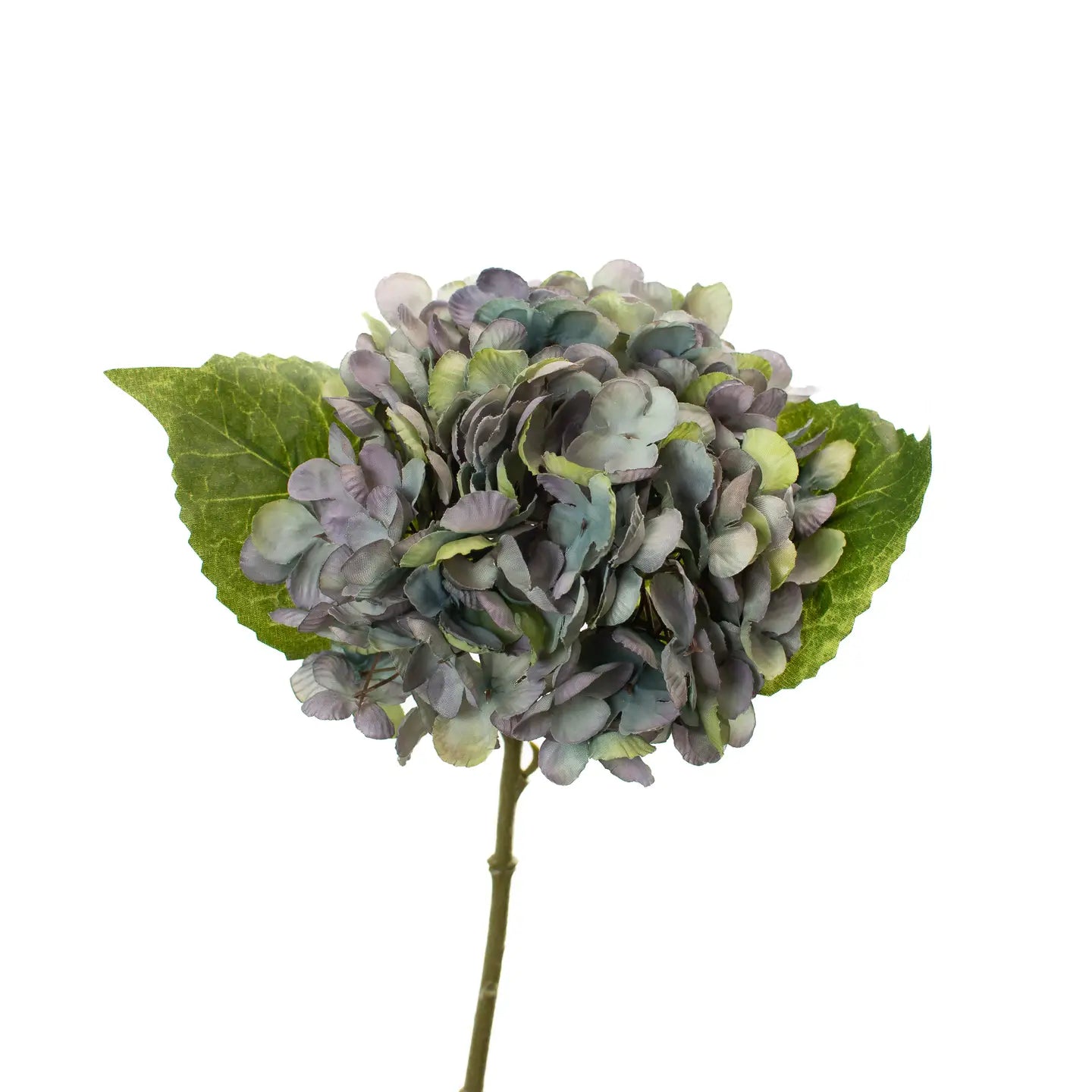 Faux Hydrangea 13in - Blue