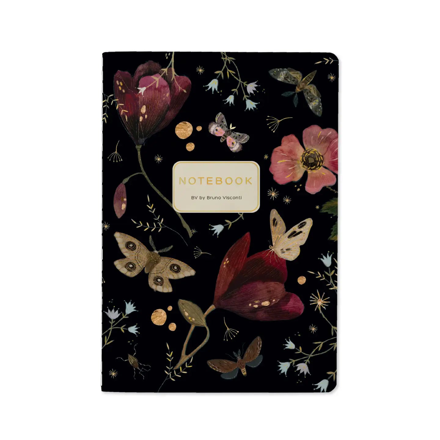 Notebook 8x6 - Butterflies and Night Flowers