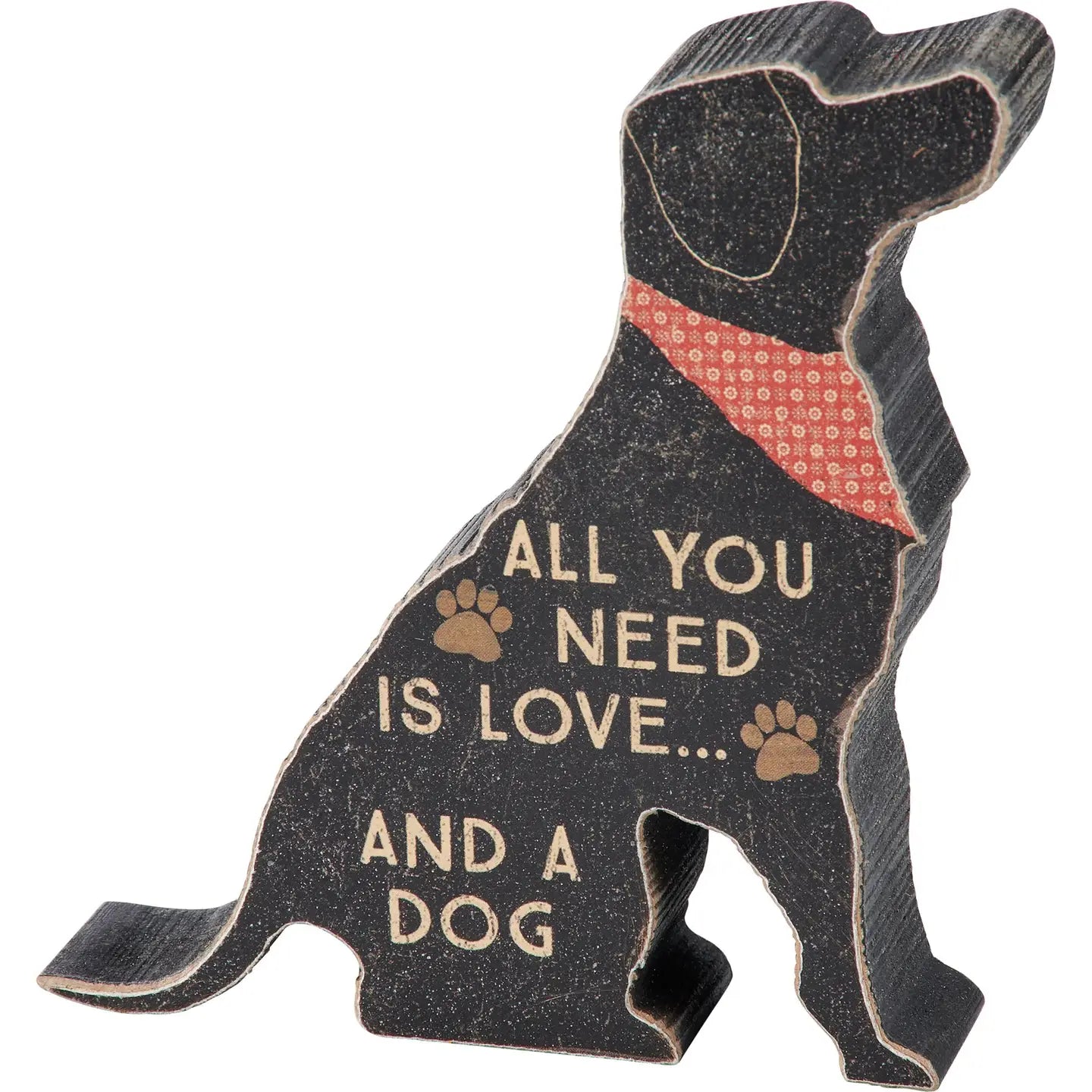 Wood Sitter - Love And a Dog