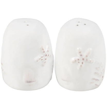 Salt and Pepper Shakers - Embossed Beach