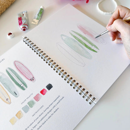 Watercolor Workbook - Tropical