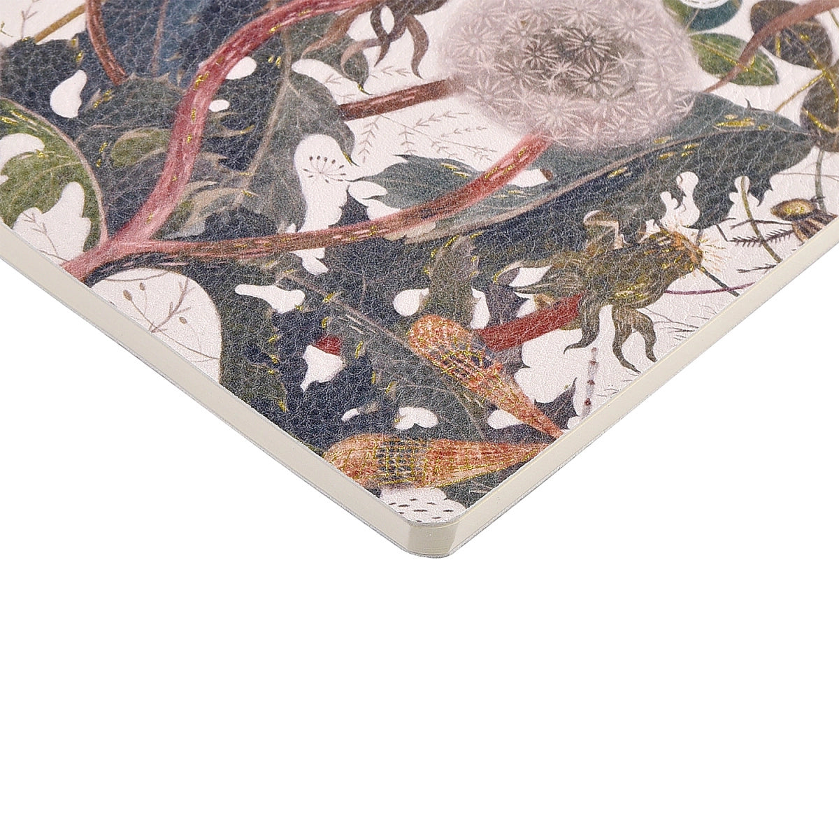 Vegan Leather Notebook 6x8 - Summer Greens