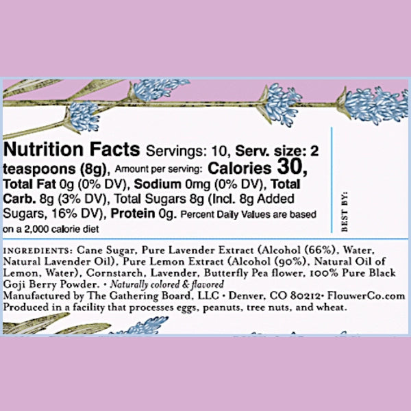 Finishing Sugar - French Lavender