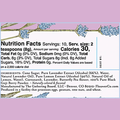 Finishing Sugar - French Lavender