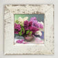 Framed Art 8in - Springtime Bouquet of Lilacs