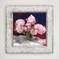 Framed Art 14in - Springtime Bouquet of Peonies