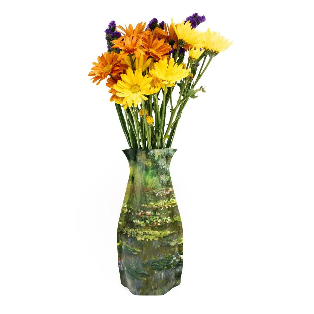 Expandable Flower Vase - Claude Monet Waterlilies