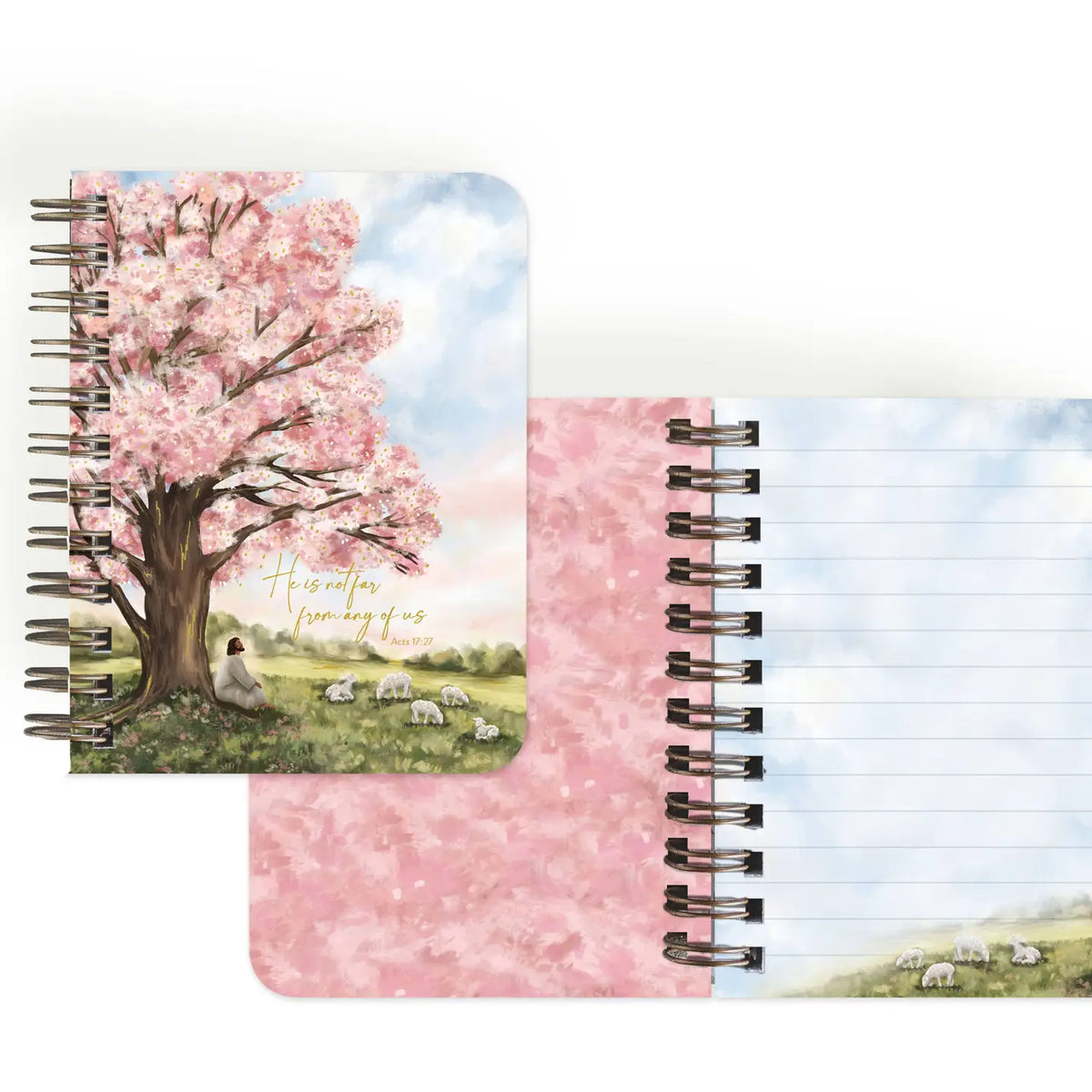 Spiral Little Notebook - Blossoms of Hope Faith
