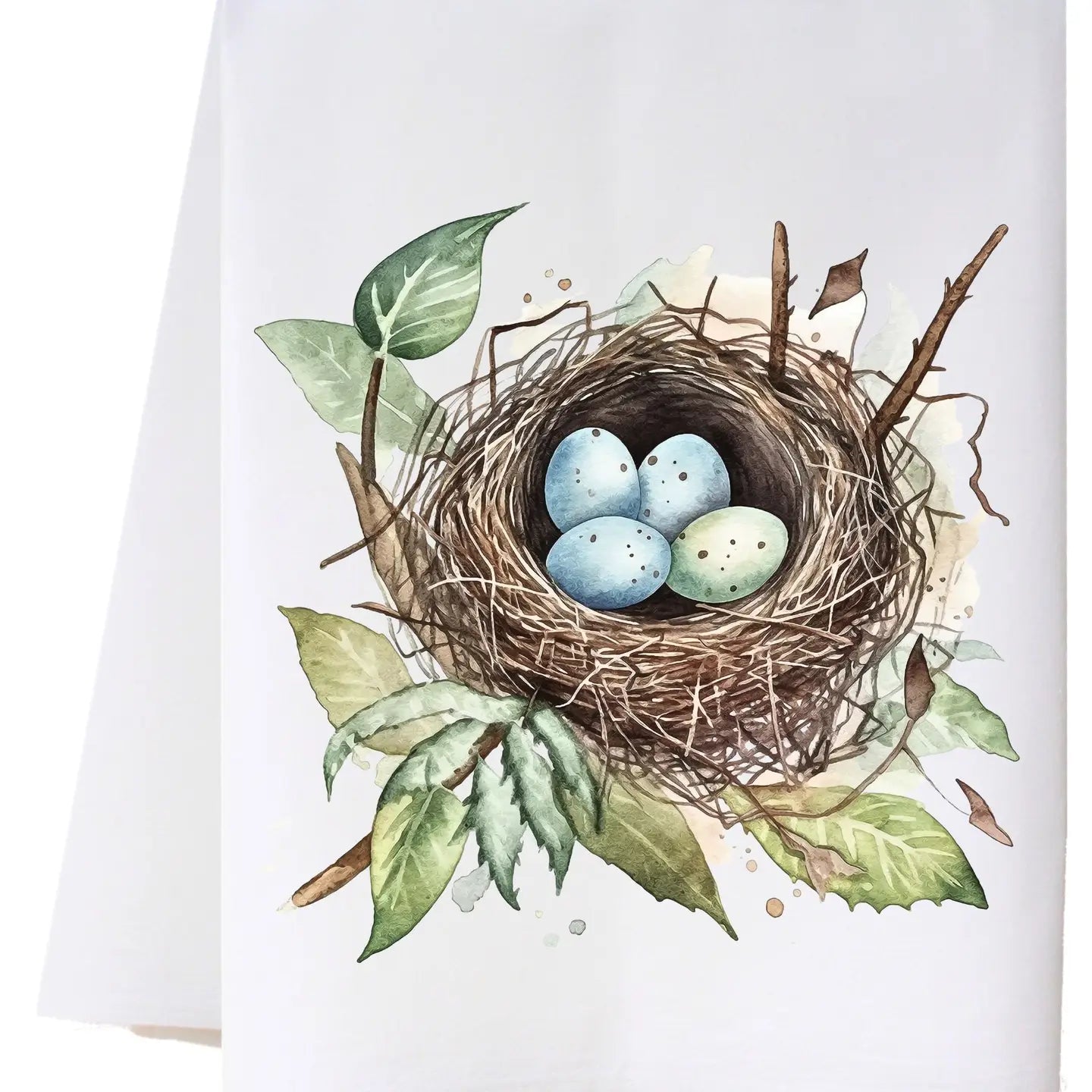 Flour Sack Towel - Spring Nest