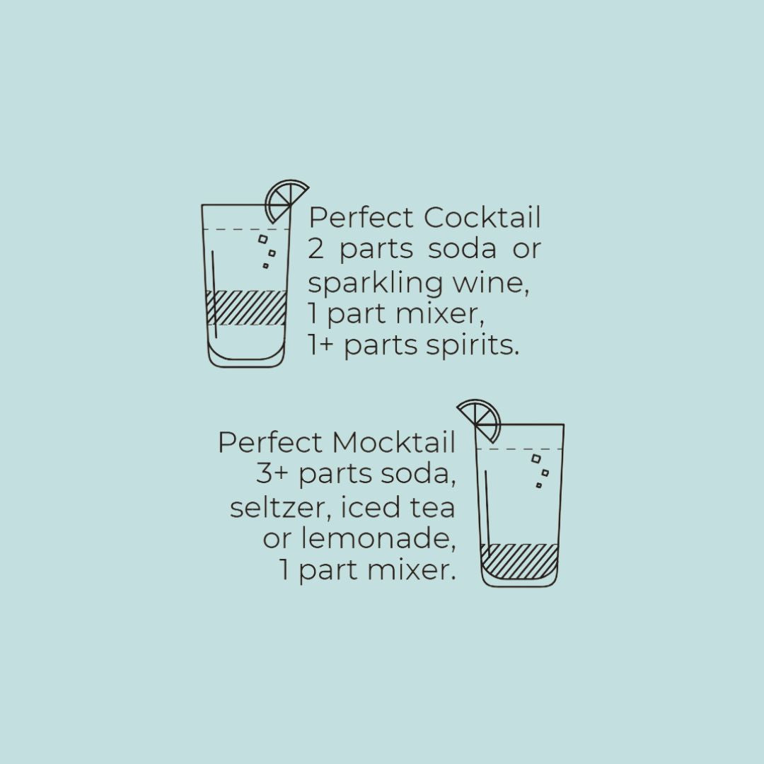 Cocktail and Mocktail Mixer 16oz - Strawberry & Rhubarb