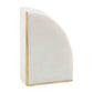 Marble Bookend - White