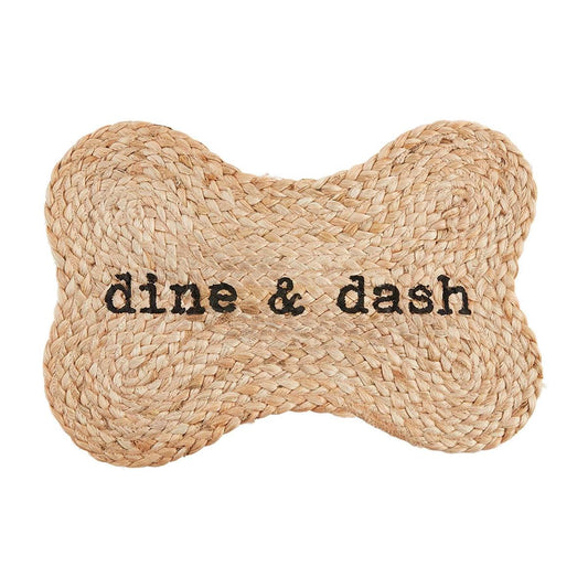 Jute Dog Mat - Dine & Dash