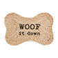 Jute Dog Mat - Woof It Down