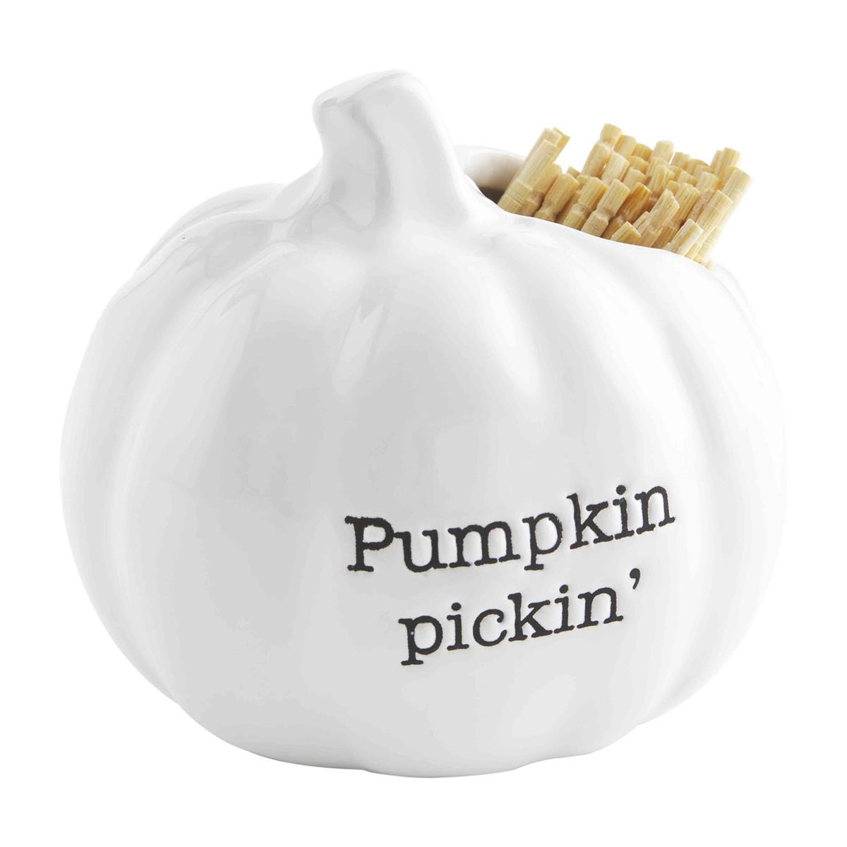 Toothpick Holder - Pumpkin Pickin'