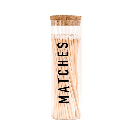 7in Matches - White Tip