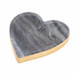 Heart Trinket Tray - Gold Edge