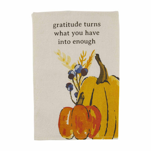 Flour Sack Towel - Gratitude