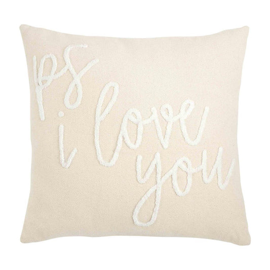 Boucle Throw Pillow 22" - PS I Love You