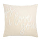 Boucle Throw Pillow 22" - PS I Love You