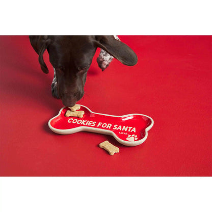 Santa Plate - Cookies From Pet
