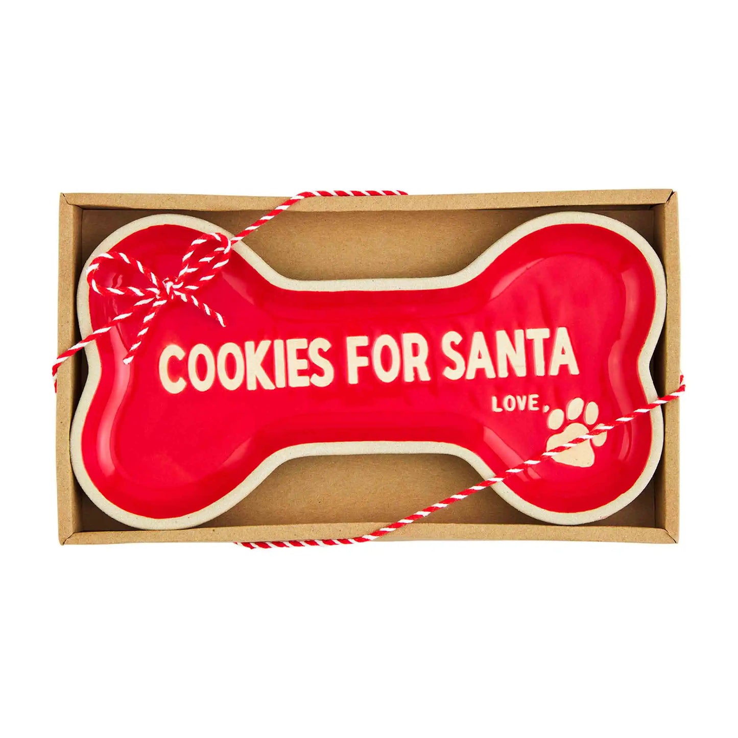 Santa Plate - Cookies From Pet