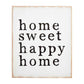 Home Sweet Plaque 18.5x15.5