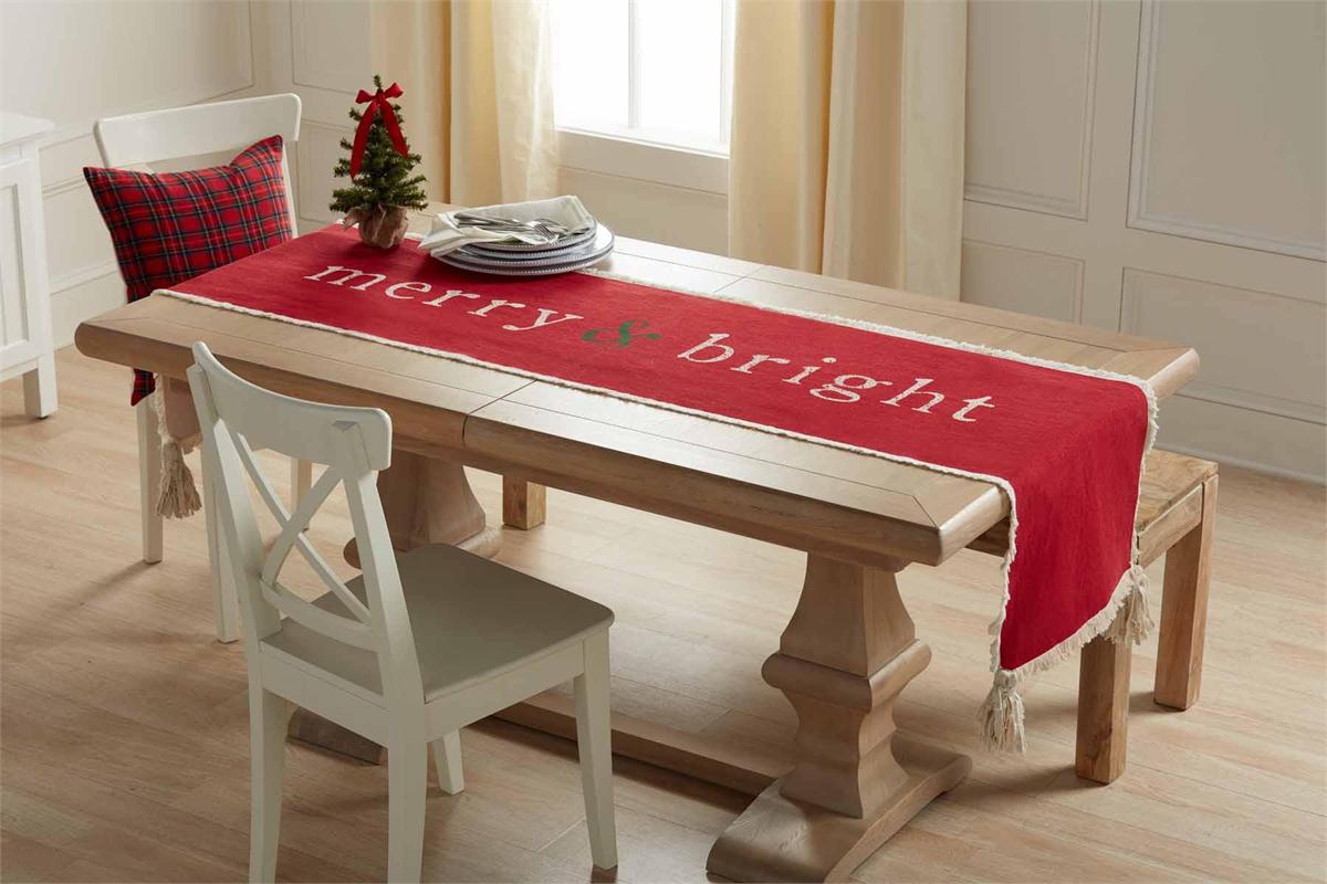Holiday Table Runner 80in