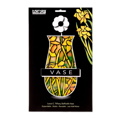 Expandable Flower Vase - Louis C. Tiffany Daffodils