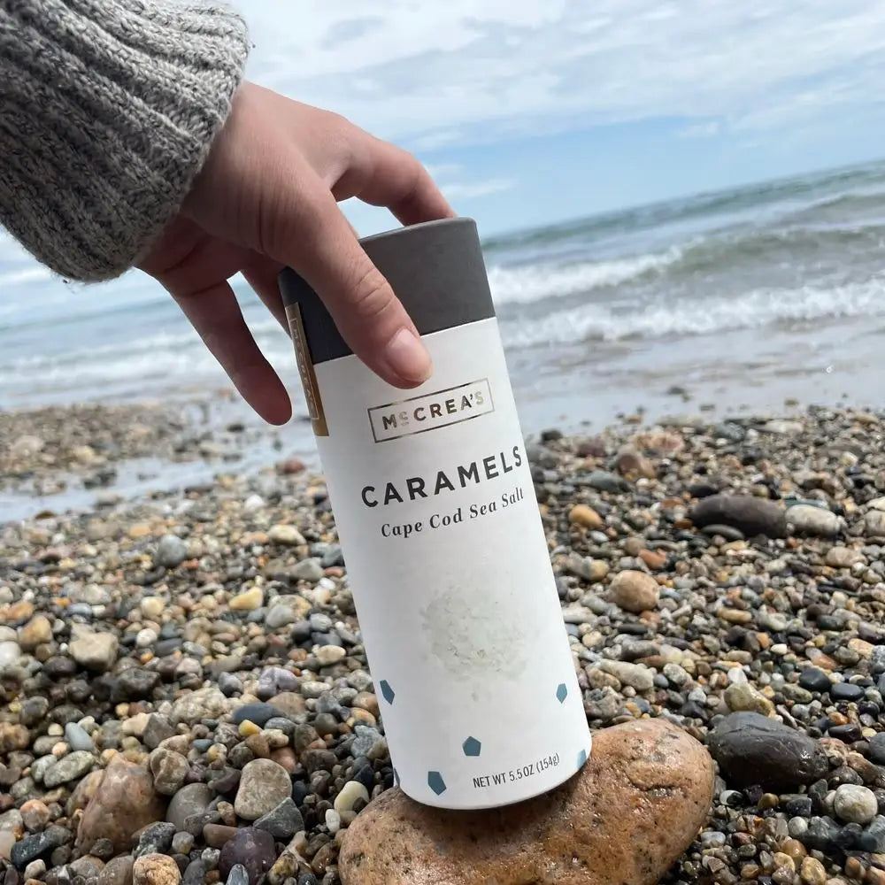 McCrea's Caramels Tall Tube - Cape Cod Sea Salt