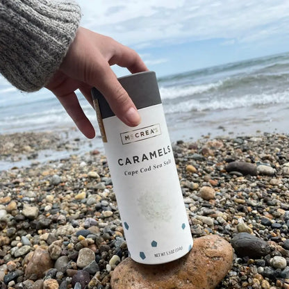 McCrea's Caramels Tall Tube - Cape Cod Sea Salt