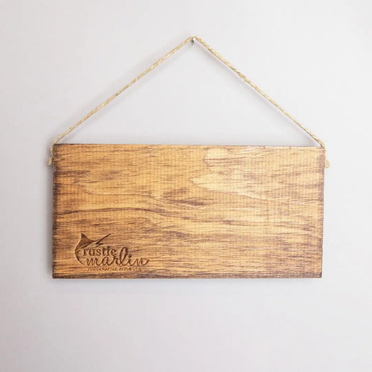 Twine Hanging Sign - North Reading Pink Hydrangea