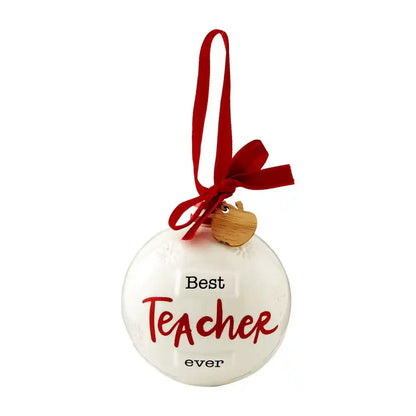 Round Ornament - Best Teacher
