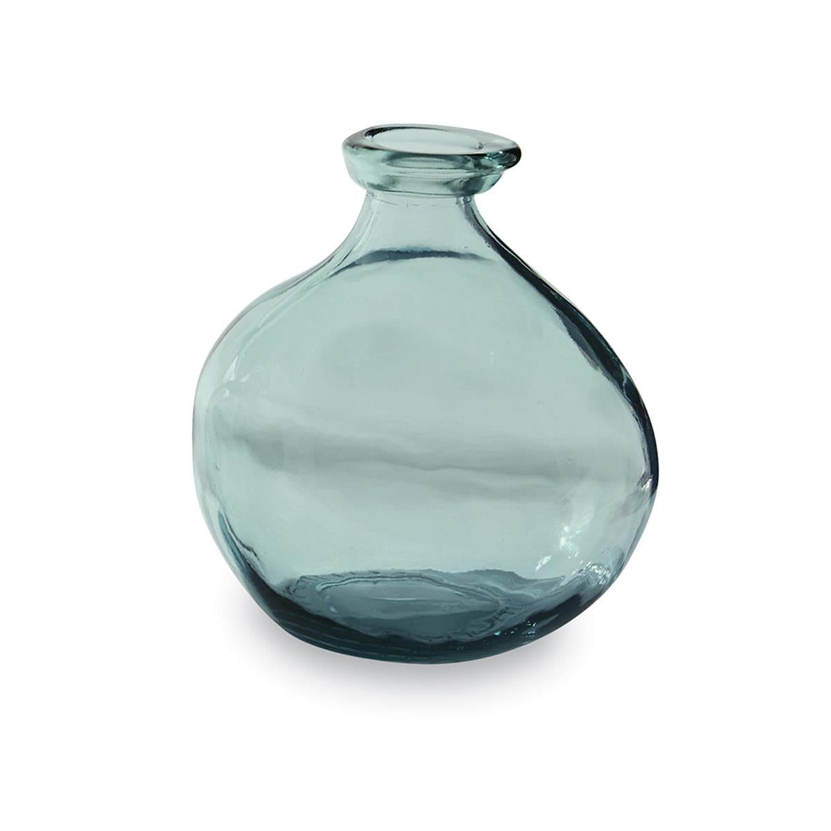 Short Vase - Grey Blue