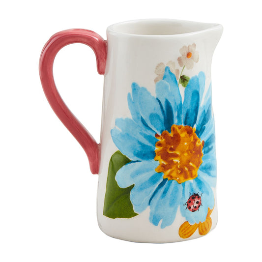 Floral Pitcher Bud Vase - Medium