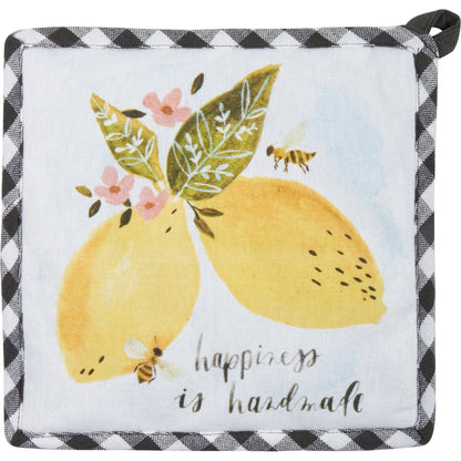 Potholder Mit Set - Happiness Is Handmade