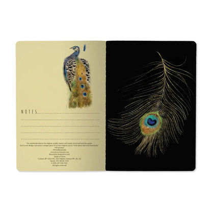 Notebook 8x6 - Magic Peacocks