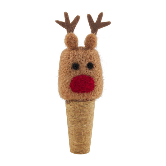 Bottle Toppers - Reindeer