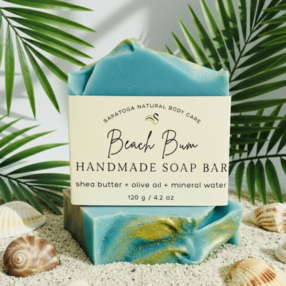 Vegan Cold Process Soap - Beach Bum