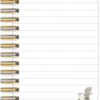 Spiral Little Notebook - House By the Shore
