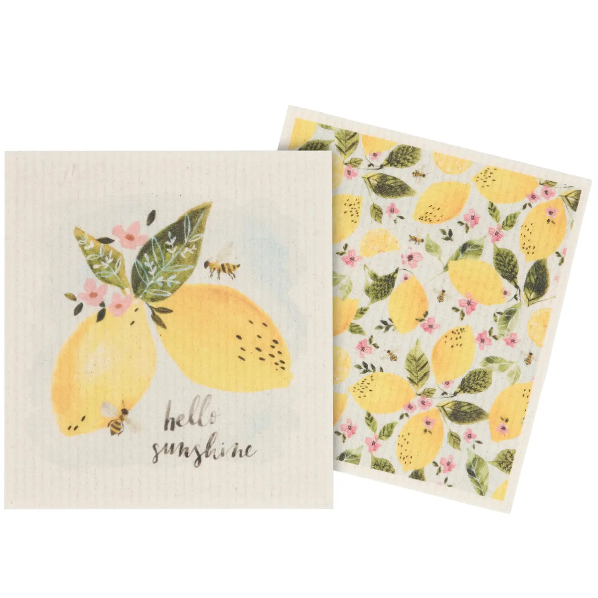 Swedish Dishcloth Set - Lemons