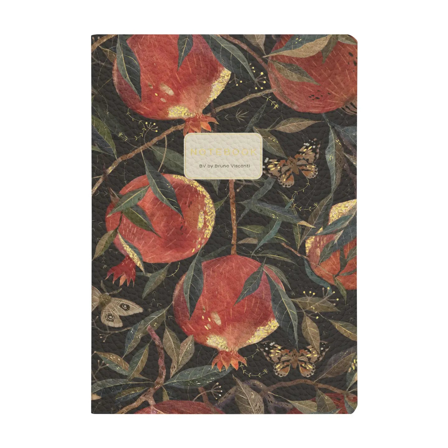 Vegan Leather Notebook 6x8 - Pom On the Vine